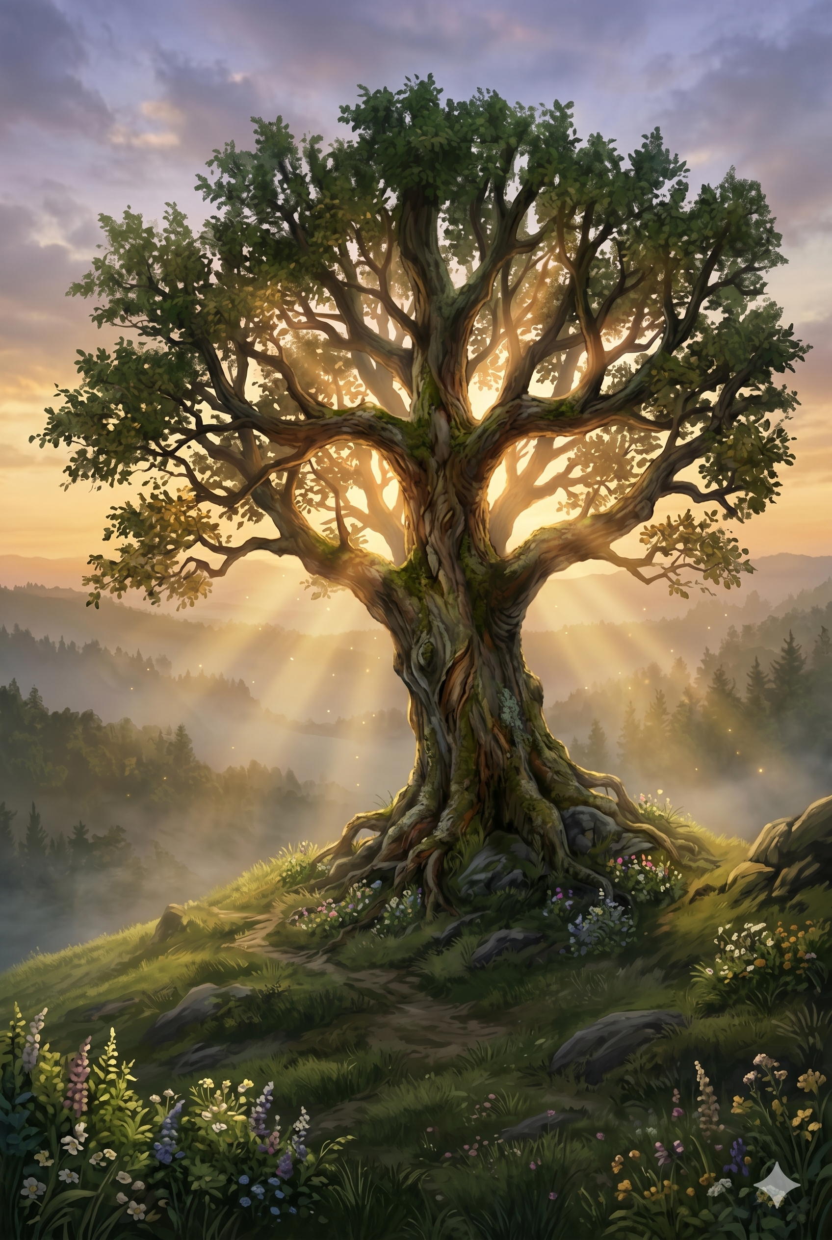 Mature tree